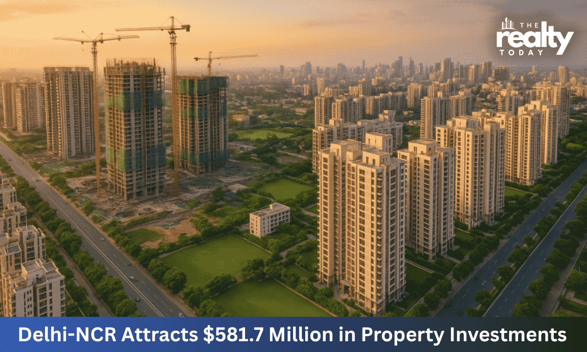Delhi-NCR Real Estate Investment Jumps 178% in Nine Months