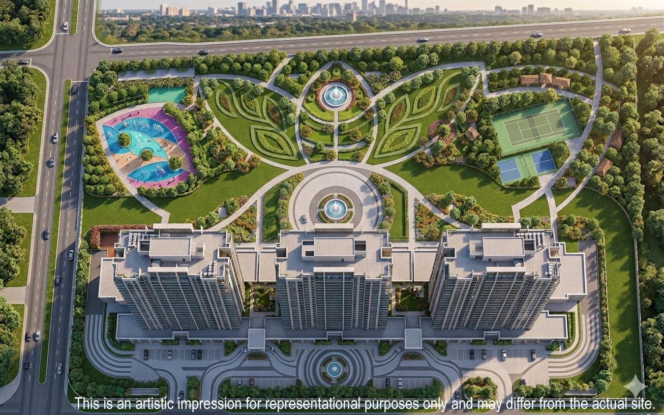 Godrej Crown Residences — Exterior Landscape